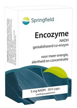 De Online Drogist Springfield encozyme nadh 5mg 30cp aanbieding