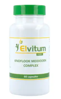 De Online Drogist Elvitum knoflook meidoorn complex vegicaps 60cp aanbieding