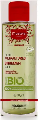 De Online Drogist Mustela striemen olie 105ml aanbieding