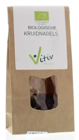 De Online Drogist Vitiv biologische kruidnagels 25gr aanbieding