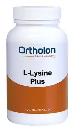 De Online Drogist Ortholon l-lysine plus capsules 60vcp aanbieding