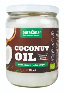 De Online Drogist Purasana coconut oil 500ml aanbieding