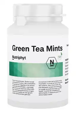 De Online Drogist Nutriphyt green tea mints tabletten 120tb aanbieding