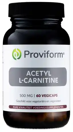 De Online Drogist Proviform acetyl l-carnitine capsules 60vcp aanbieding