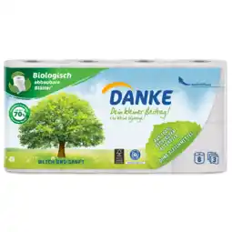 De Online Drogist Danke toiletpapier rollen 8st aanbieding