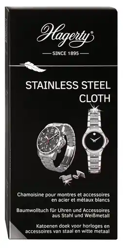 De Online Drogist Hagerty stainless steel cloth 1st aanbieding