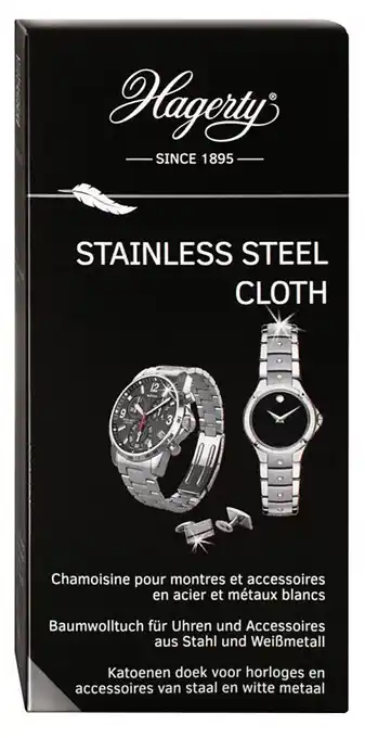 De Online Drogist Hagerty stainless steel cloth 1st aanbieding