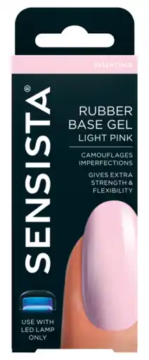 De Online Drogist Sensista rubberbase gel - light pink 7.5ml aanbieding