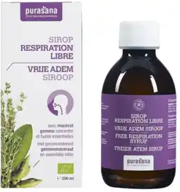 De Online Drogist Purasana vrije adem siroop 200ml aanbieding