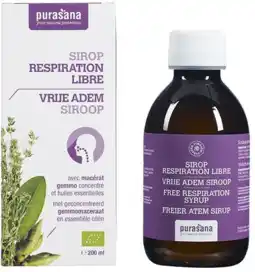 De Online Drogist Purasana vrije adem siroop 200ml aanbieding