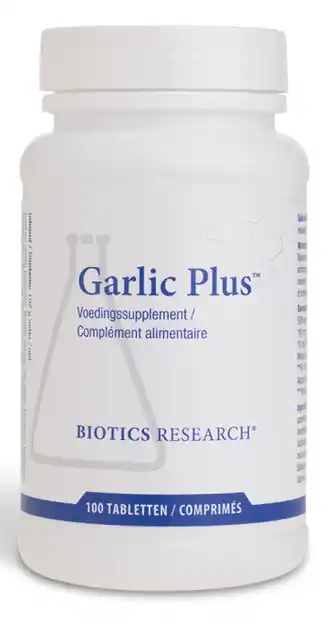 De Online Drogist Biotics garlic plus tabletten 100tb aanbieding