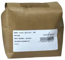 De Online Drogist Jacob hooy ontbijt thee 1kg aanbieding