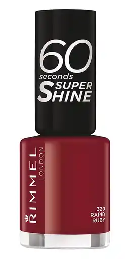 De Online Drogist Rimmel london nagellak 60 seconds 313 rapid ruby 8ml aanbieding