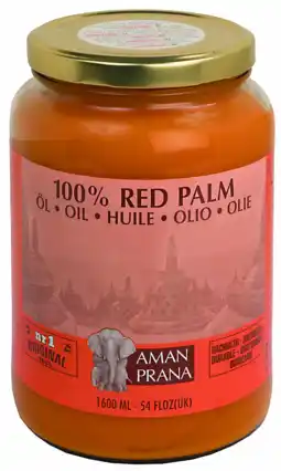 De Online Drogist Aman prana red palmolie 1600ml aanbieding