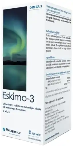 De Online Drogist Metagenics eskimo 3 vloeibaar 105ml aanbieding