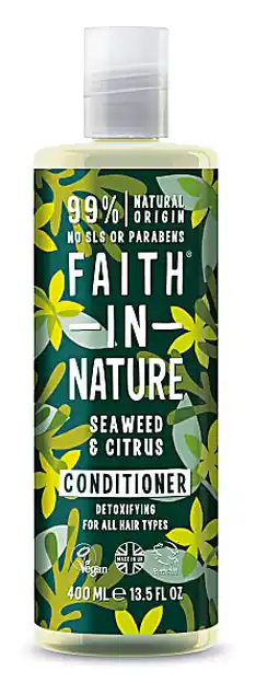 De Online Drogist Faith in nature conditioner zeewier en citrus 400ml aanbieding