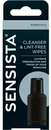 De Online Drogist Sensista cleanser & lint-free wipes 30ml aanbieding