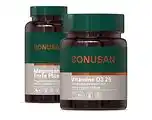 De Online Drogist Bonusan magnesan forte plus + vitamine d3 25mcg/1000 ie combiset 2 stuks aanbieding