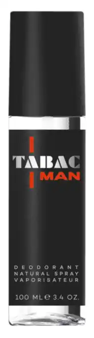 De Online Drogist Tabac man deodorant natural spray 100ml aanbieding