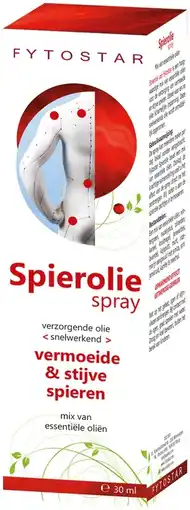 De Online Drogist Fytostar spierolie spray 30ml aanbieding