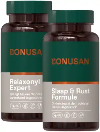 De Online Drogist Bonusan slaap & ontspanning bundel - 2 stuks aanbieding