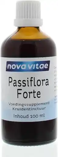 De Online Drogist Nova vitae passiflora forte tinctuur 100ml aanbieding