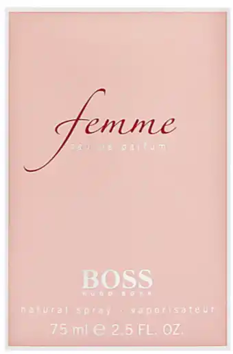 De Online Drogist Hugo boss femme eau de parfum 75ml aanbieding