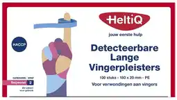 De Online Drogist Heltiq detecteerbare lange vingerpleisters pe 180x20mm 100st aanbieding