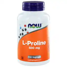 De Online Drogist Now l-proline 500mg capsules 120cp aanbieding