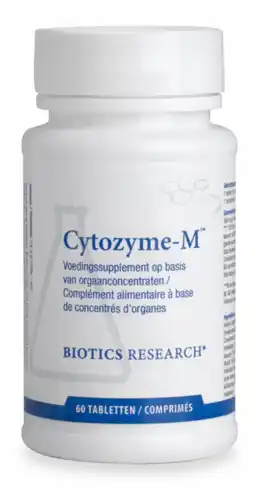 De Online Drogist Biotics cytozyme-m tabletten 60tb aanbieding