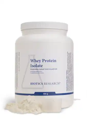 De Online Drogist Biotics whey proteine isolate powder 454gr aanbieding