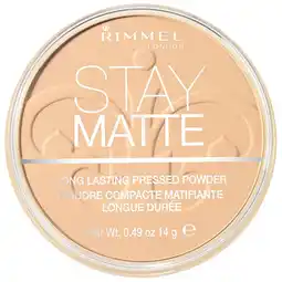 De Online Drogist Rimmel london poeder stay matte 006 warm beige 14gr aanbieding