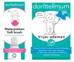 De Online Drogist Donttellmum donttellmum combi waterpokkenbehandeling + inhalatiepleisters aanbieding