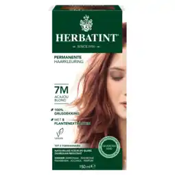 De Online Drogist Herbatint haarverf - 7m mahony blond 150ml aanbieding