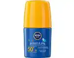 De Online Drogist Nivea sun kids protect & play zonnemelk spf50+ roll-on 50ml aanbieding