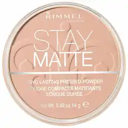 De Online Drogist Rimmel london poeder stay matte 008 cashmere 14gr aanbieding