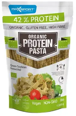 De Online Drogist Maxsport green soybean fettuccine 200gr aanbieding