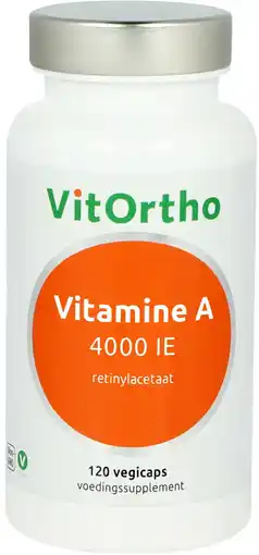 De Online Drogist Vitortho vitamine a 4000ie capsules 120vcp aanbieding