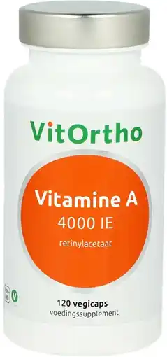 De Online Drogist Vitortho vitamine a 4000ie capsules 120vcp aanbieding