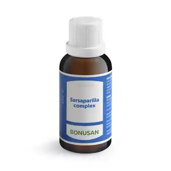 De Online Drogist Bonusan sarsaparilla complex tinctuur 30ml aanbieding