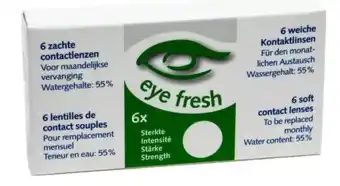 De Online Drogist Eye fresh maandlenzen -4.50 6st aanbieding