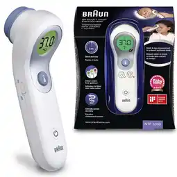 De Online Drogist Braun ntf 3000we no touch voorhoofdthermometer 1st aanbieding