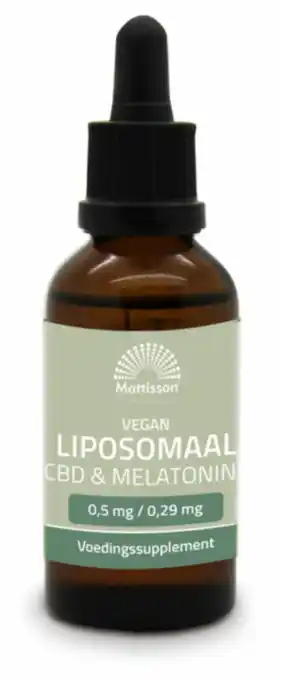 De Online Drogist Mattisson healthstyle vegan liposomaal cbd & melatonine 30ml aanbieding