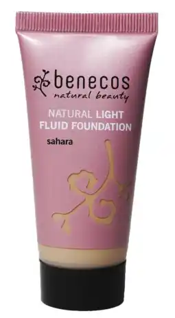 De Online Drogist Benecos foundation natural light fluid sahara 30ml aanbieding