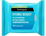 De Online Drogist Neutrogena hydro boost aqua reinigingsdoekjes 25st aanbieding