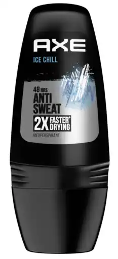 De Online Drogist Axe ice chill anti sweat deoroller 50ml aanbieding