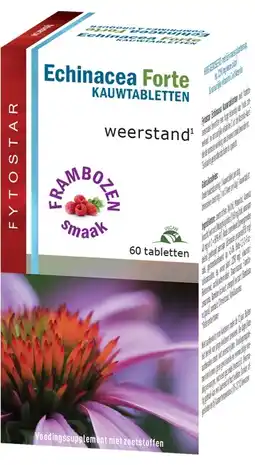 De Online Drogist Fytostar echinacea forte kauwtabletten 60ktb aanbieding