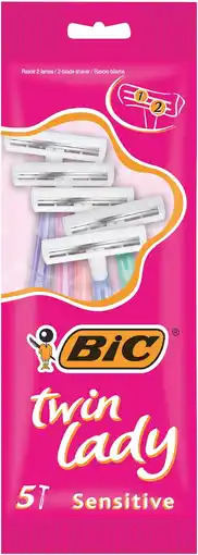 De Online Drogist Bic scheermesjes twin lady 5st aanbieding