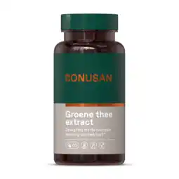 De Online Drogist Bonusan groene thee extract capsules 60cp aanbieding