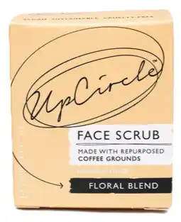 De Online Drogist Upcircle coffee face scrub - floral blend for sensitive skin 100ml aanbieding